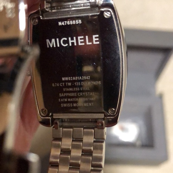 Michele Diamond Urban Mini Watch - Picture 4 of 8